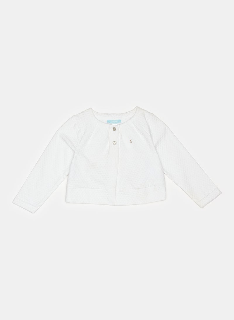 Okaidi OBaiBi By Okaidi Baby Girls Cardigan - Image 1
