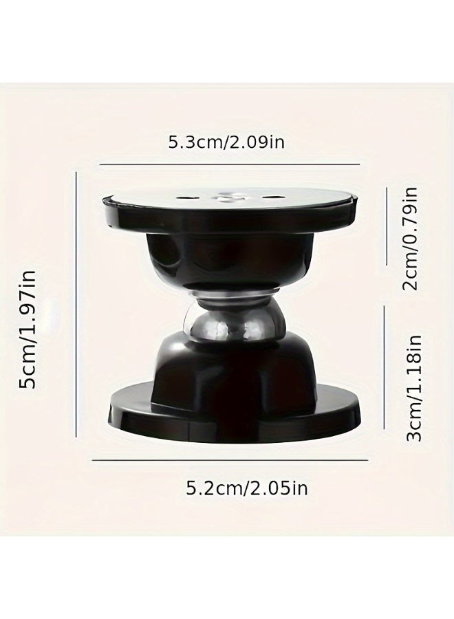 قطعة واحدة من مانعات الباب المغناطيسية الناعمة - بدون حفر، لاصقة للتثبيت على الحائط/الأرضية، آمنة لتثبيت الباب مفتوحًا للمنزل والمكتب - Image 4