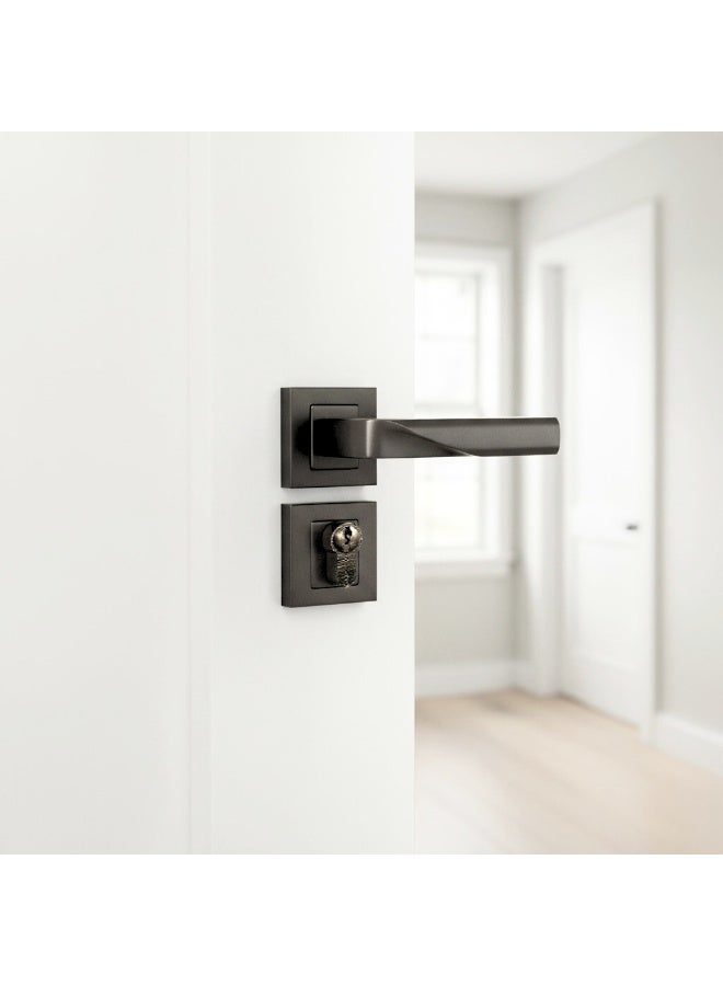 Siag Noyan Rosetta Cylinder Door Handle - Image 1