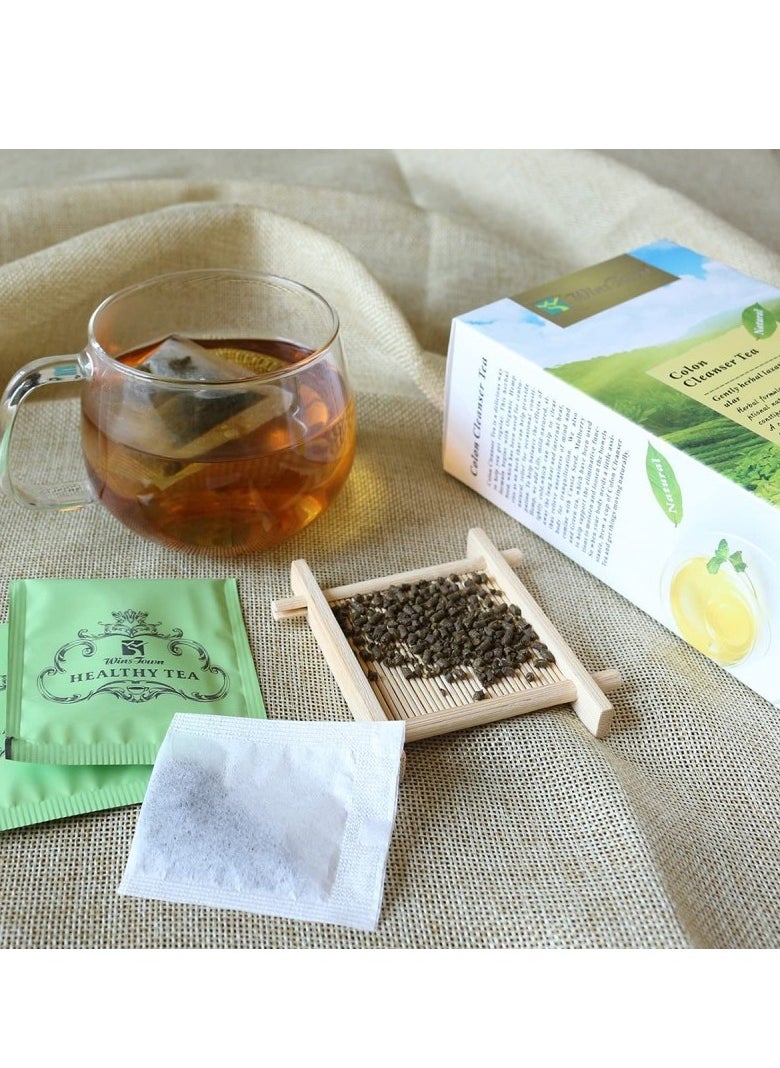 Wins Town - Colon Cleanser Tea, Pure Natural Ingredients Herbal Health Tea, Organic Plant Based Formula Slimming Tea, Safe And Efficient Herbal Cleanser Tea For Constipation - Image 1