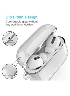 Generic Transparent TPU Shockproof Case Accessories with Keychain For Airpods Pro2  Cover-Transparent  - Image 4