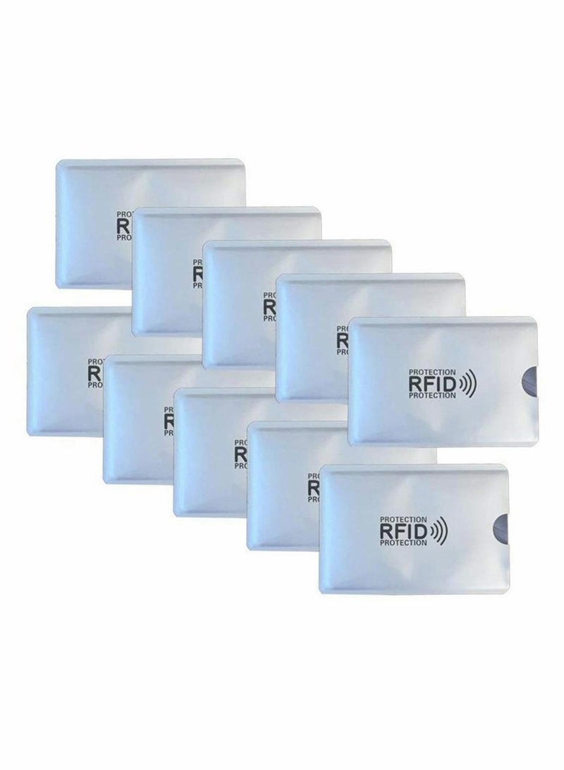 Excefore أكمام بطاقات حجب RFID، أكمام حماية بطاقات الائتمان، حامل بطاقات RFID مضاد للسرقة، حامل بطاقات الائتمان، واقي بطاقات بدون تلامس للمحفظة وبطاقات الائتمان وبطاقات الخصم والهوية والبطاقات الرئيسية 20 قطعة - Image 3