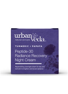 urban Veda Radiance Recovery Night Cream Peptide-30 50ml  - Image 1