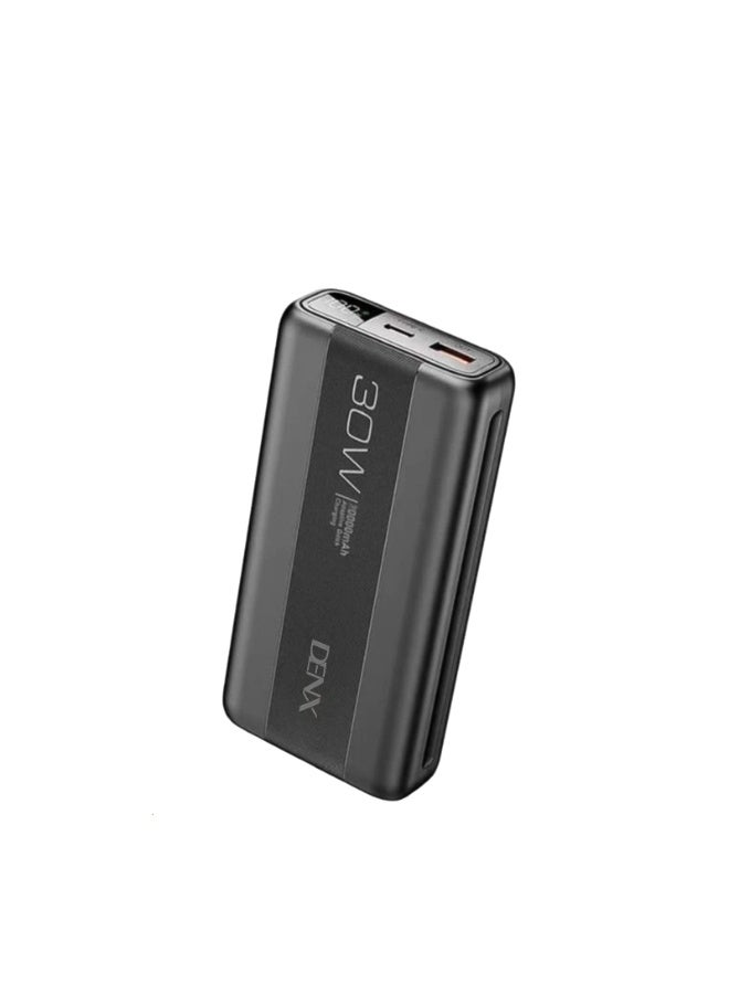 Denx DENX DX433 30W Ultra-Fast Charging 20000mAh Power Bank for Smartphones and Tablets - Image 1