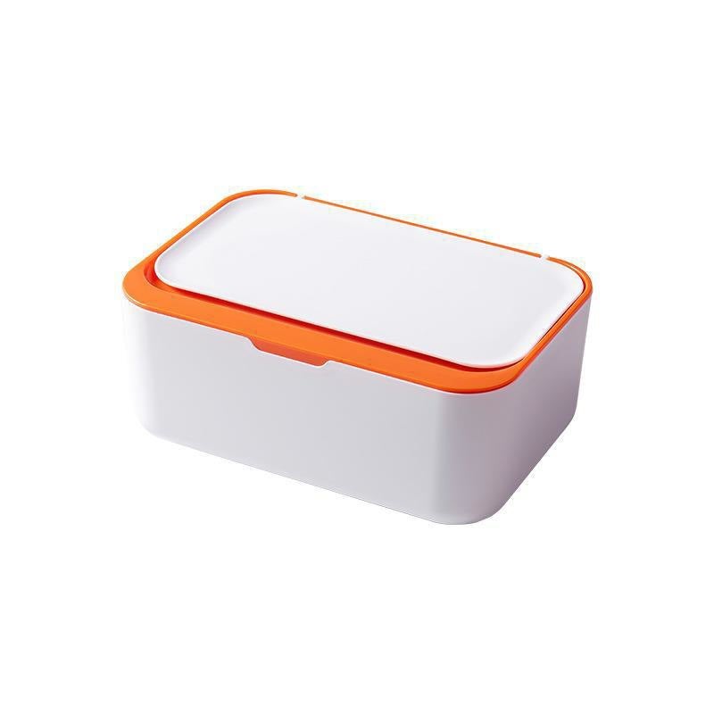 566 Mask Storage Box Large Capacity Removable Household Wet And Dry Tissue Box With Lid Dust Mask Storage Box - Image 1