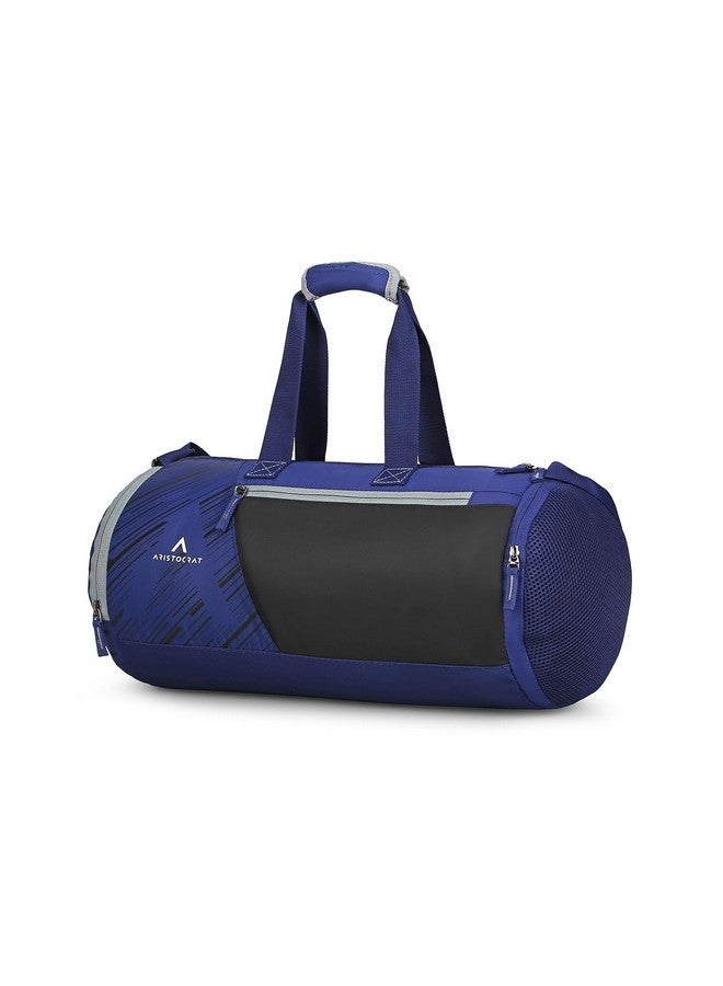 Aristocrat Beast 48cm Gym Duffle Bag for Men and Women with Multiple Pockets and Separate Shoe Compartment for Travel, Sports and Workouts (Blue) - Image 2