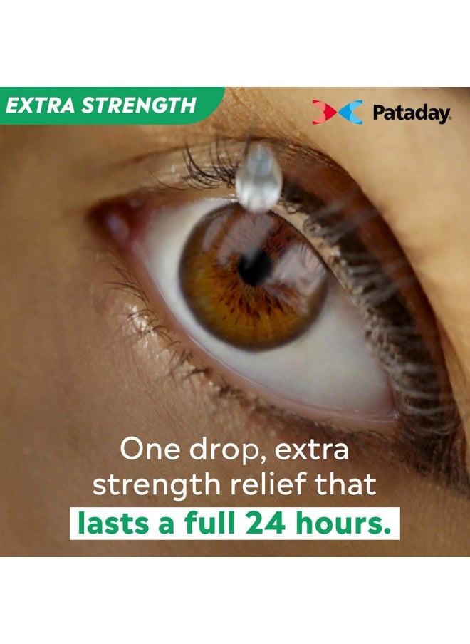 Alcon PATADAY Once Daily Relief Extra Strength 2.5ml, Clear, 1 pack  - Image 2