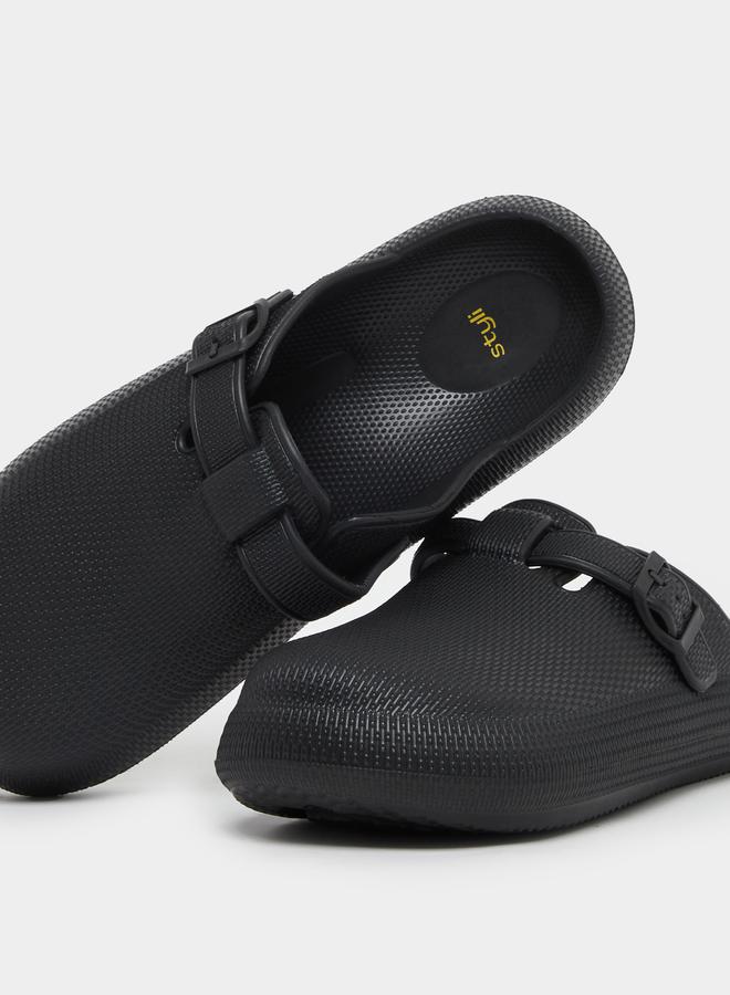 Styli Buckle Slip On Sandals  - Image 3