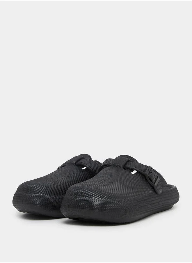 ستايلي Buckle Slip On Sandals