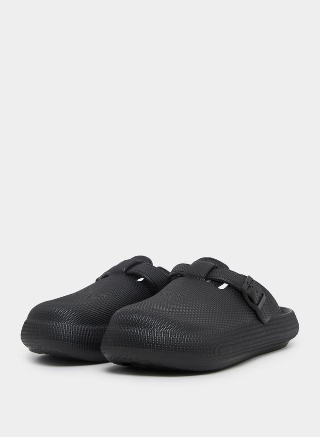 Styli Buckle Slip On Sandals  - Image 2