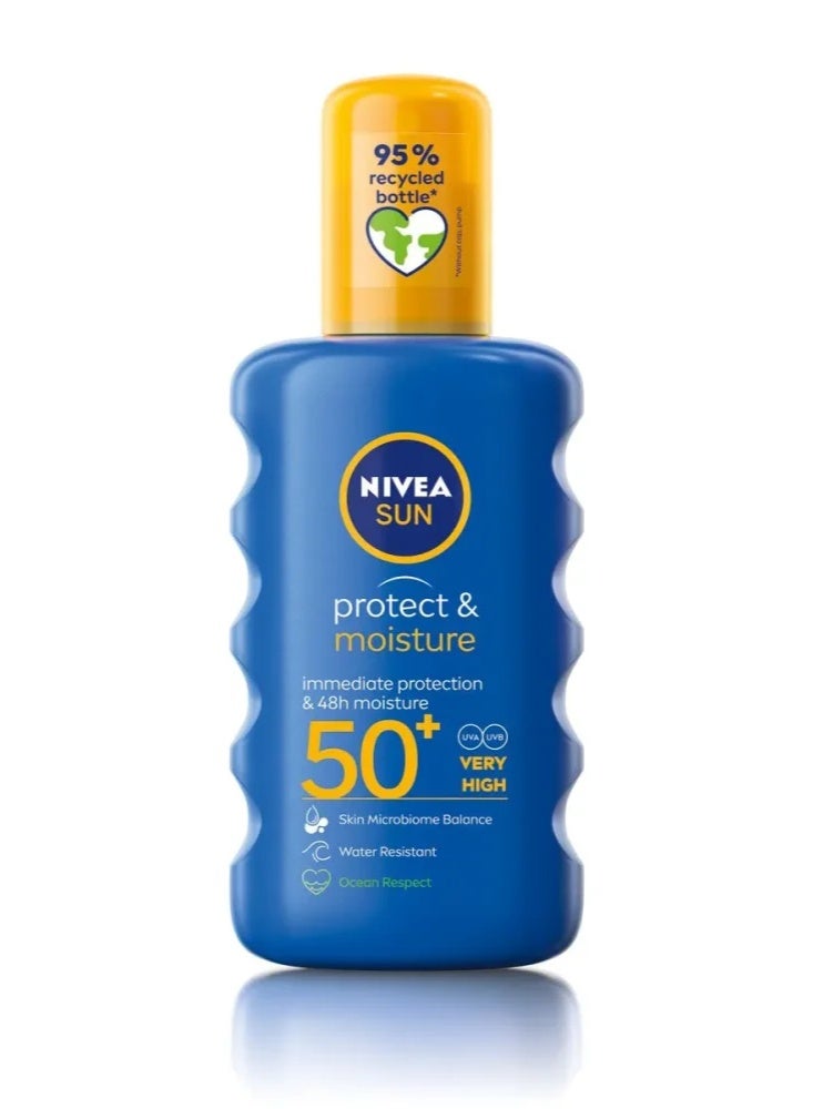 Nivea Protect & Moisture SPF 50+ Sun Spray 200 ml