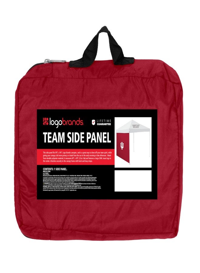 Logo Brands NCAA Indiana Hoosiers 9x9 Canopy Side Panel – Team Colors, Privacy & Weather Shelter - Image 4