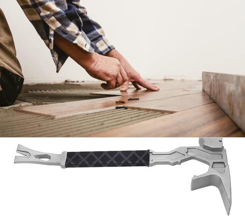 Multi-Function Demolition Tool, Manganese Steel Ledge Hammer Nail Remover Chisel Pry Bar Hand Tools - Image 4
