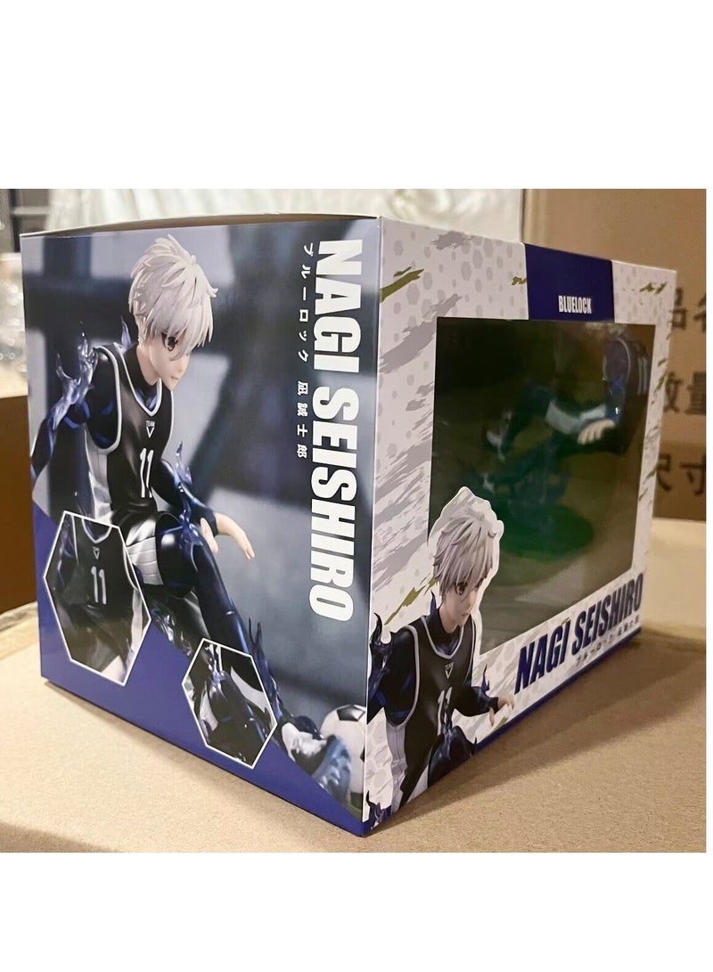 Blue Lock Shirogane Ryo 11 Anime Figure Model — 18cm High with Special Effects Scene, Ideal for Wholesale and Collecting  - Image 5