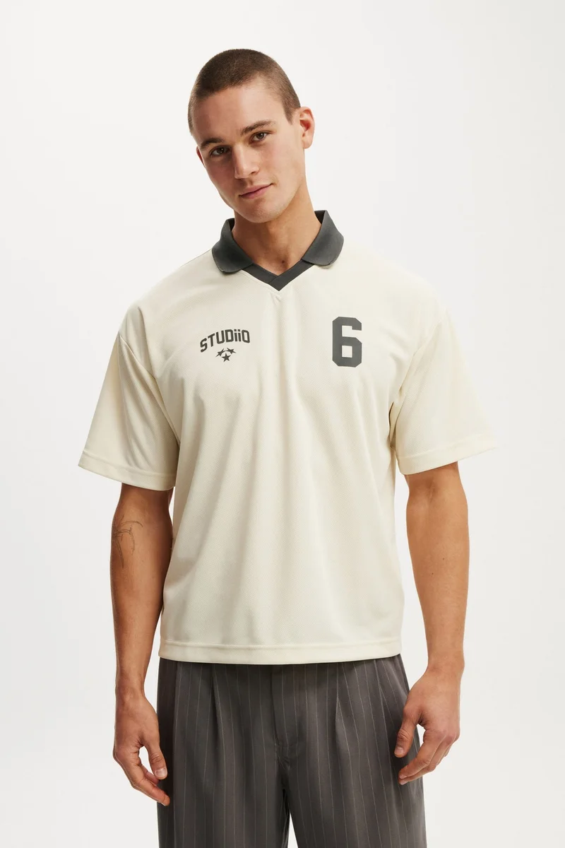 Cotton On CROPPED SPORTS JERSEY