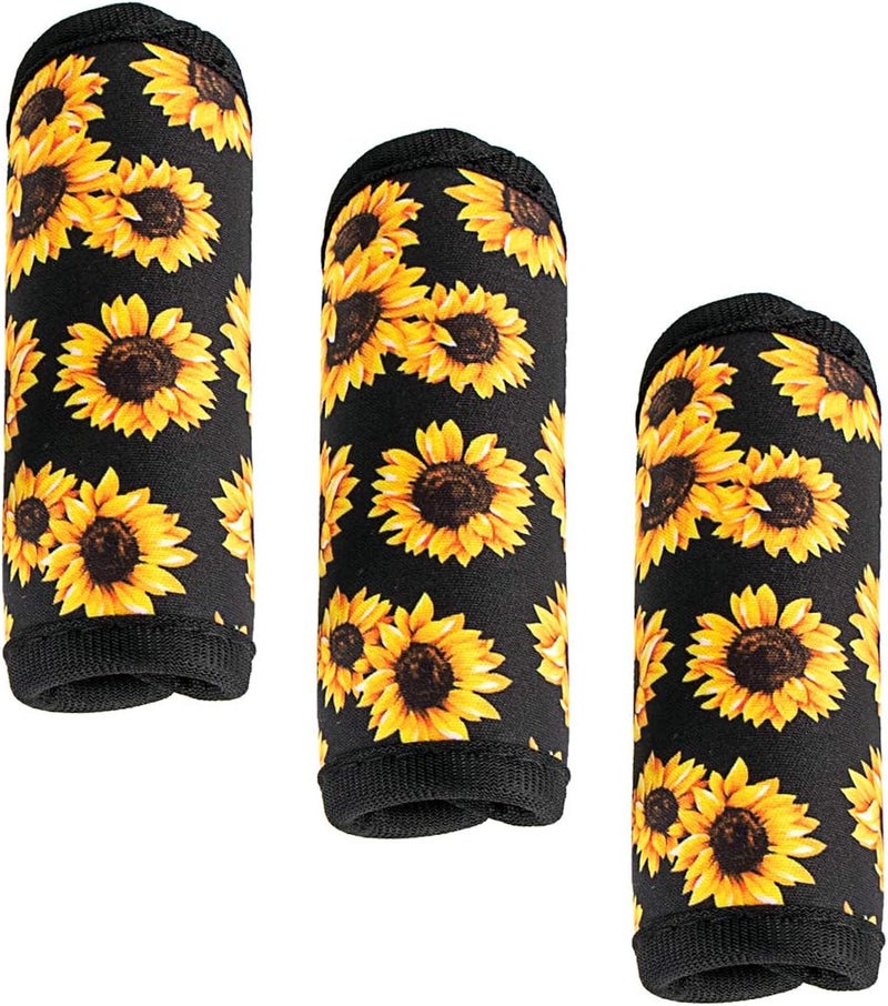 PG6 3 Pcs a Set, Comfort Neoprene Handle Wraps/Grip/Identifier for Travel Bag Luggage Suitcase Baby Carriage - Image 1