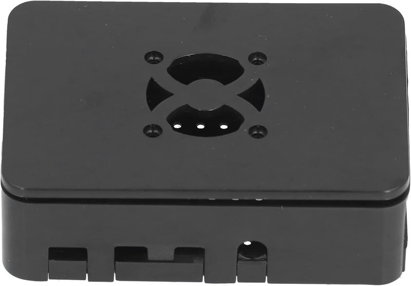 قاعدة ثابتة ومستقرة هيكل ABS مبرد لجهاز Raspberry Pi 4B، غلاف بلاستيكي مزود بمروحة تبديد حرارة – مروحة تبريد هادئة بقطر 40 مم، تصميم مشتت حراري، تحكم محسن في درجة الحرارة - Image 4