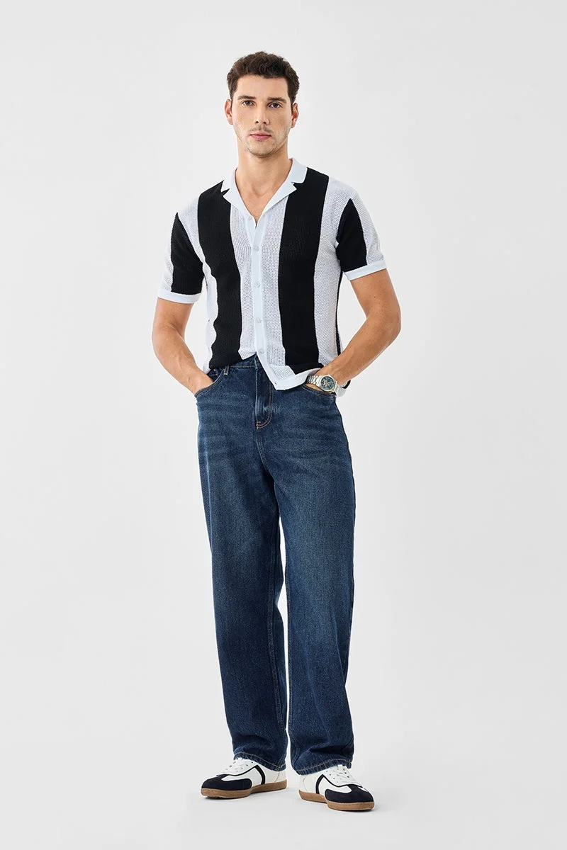 SNITCH 100% Cotton Flat Knit Shirt