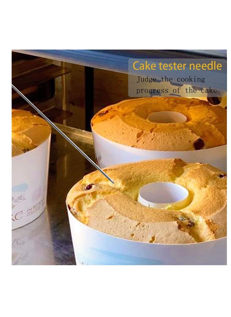 yuntop 3 Pcs Cake Tester Needle Stainless Steel Cake Testing Probe Cake Tester for Baking,Home Bakery Muffin Bread Skewer Cake Testing Stick  - Image 5