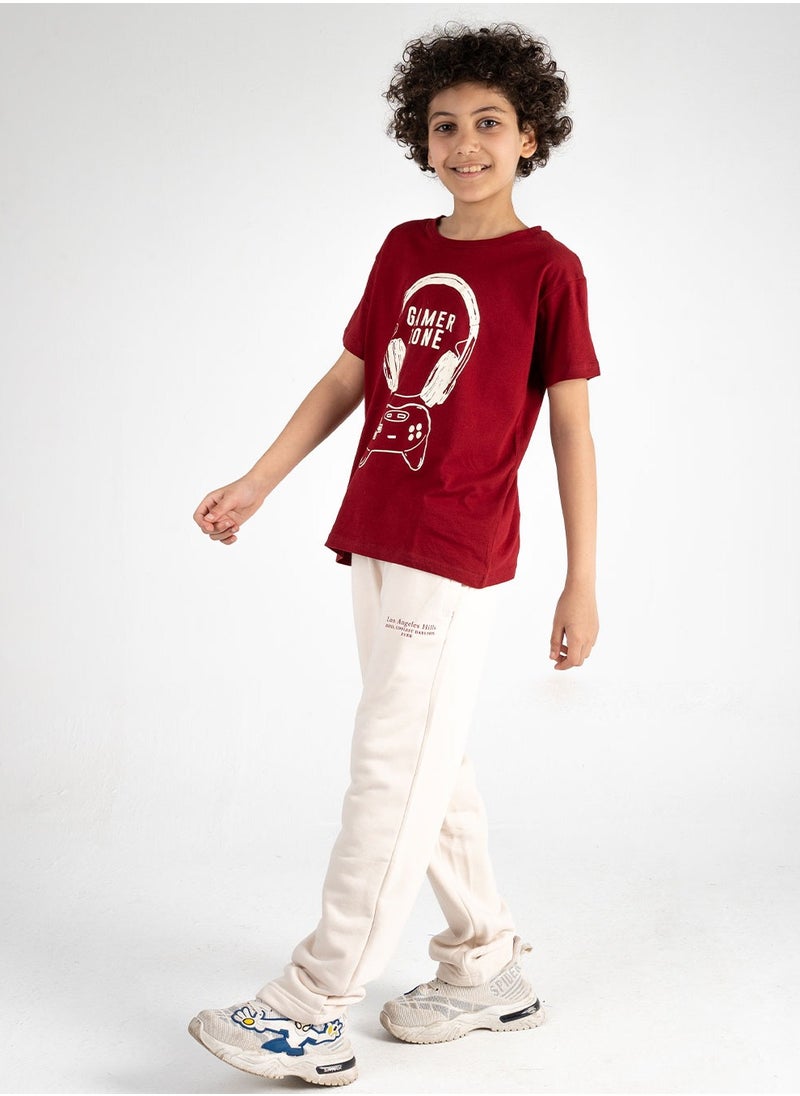 Arafa Beige Sweatpants  - Image 2