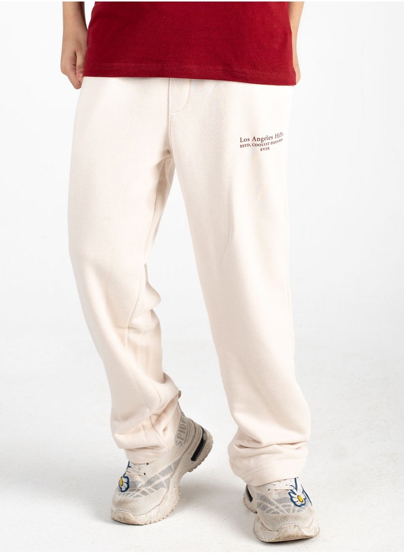 Arafa Beige Sweatpants  - Image 1