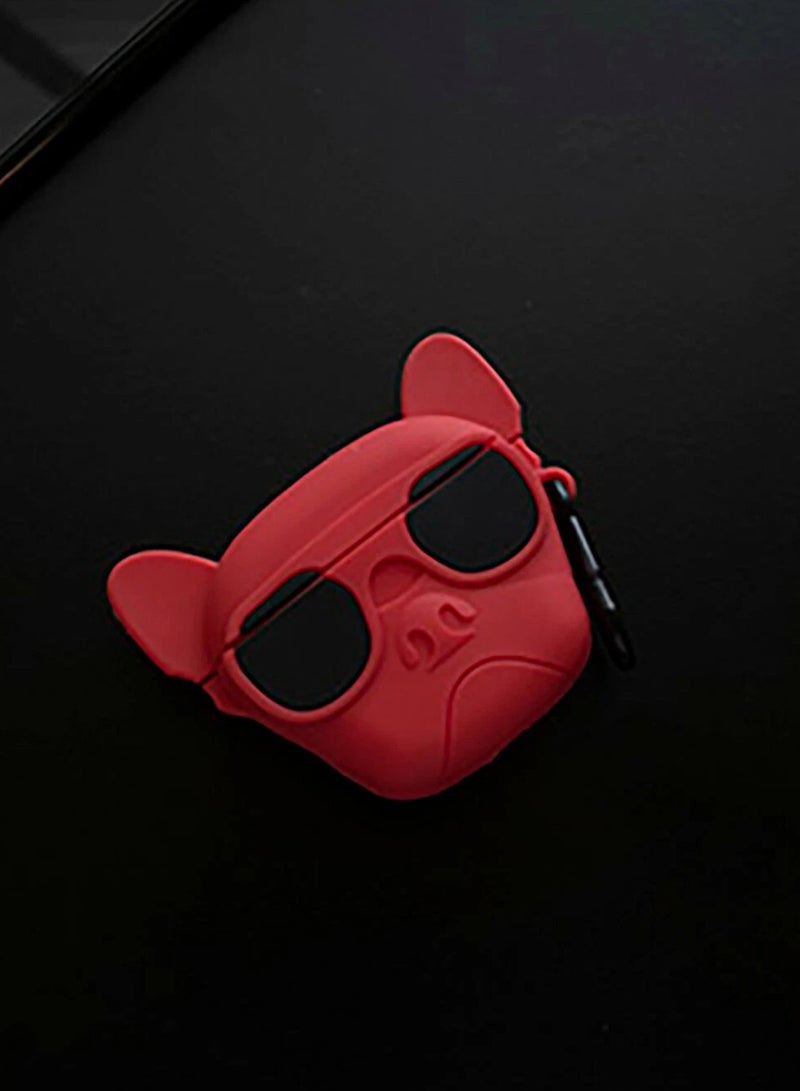 Cute Soft Silicone Case Compatible with Apple AirPods 4 Generation (2024) Full 360° Protection Dust-Proof Shockproof Case Cover with Hook - Image 5