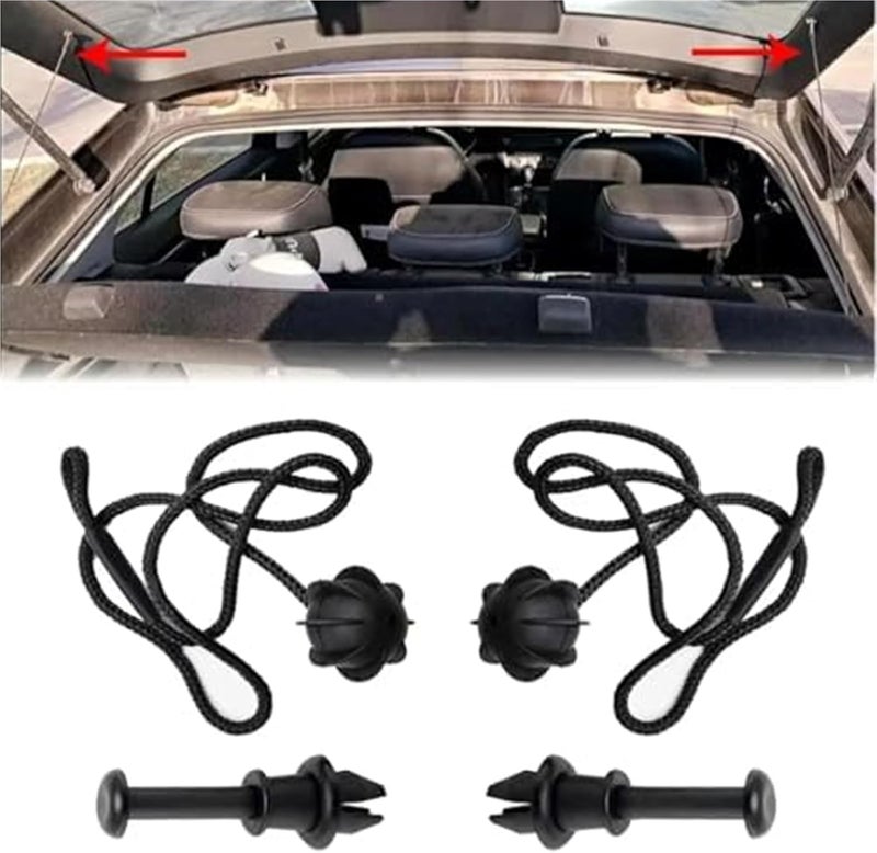 Vuzmode Rear Parcel Shelf String for Skoda Superb - Image 2