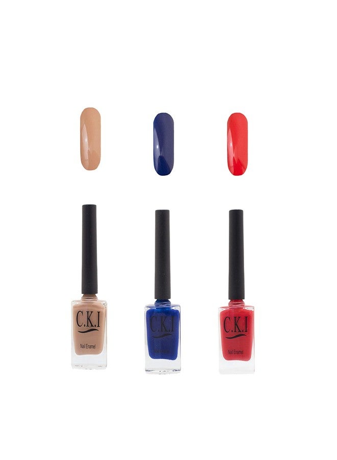 CKI Nail Enamel Combo - Pack of 3