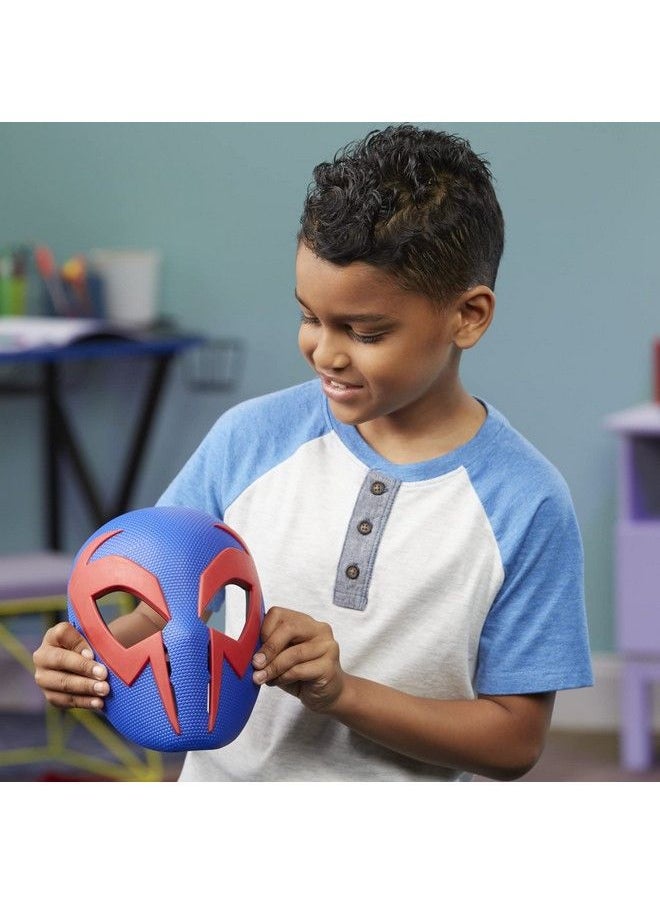 Spider-Man Marvel Across The Spiderverse 2099 Mask For Kids Roleplay And Costume Dress Up Marvel Toys For Kids Ages 5 And Up  - Image 4
