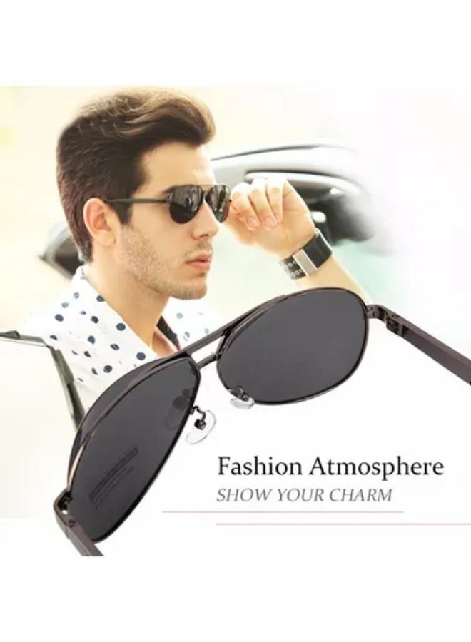 OUTAD Full Rim Aviator Sunglasses - Image 3