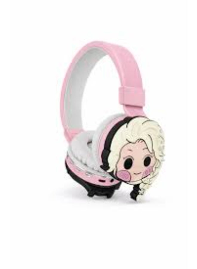 Dreamzon Love Wireless Bluetooth Headphones for Kids - High-Resolution Sound, 400mAh Battery, 18 Hours of Playback, Built-in Microphone, Volume Control, 3.5mm Jack, 40mm Driver - Image 1