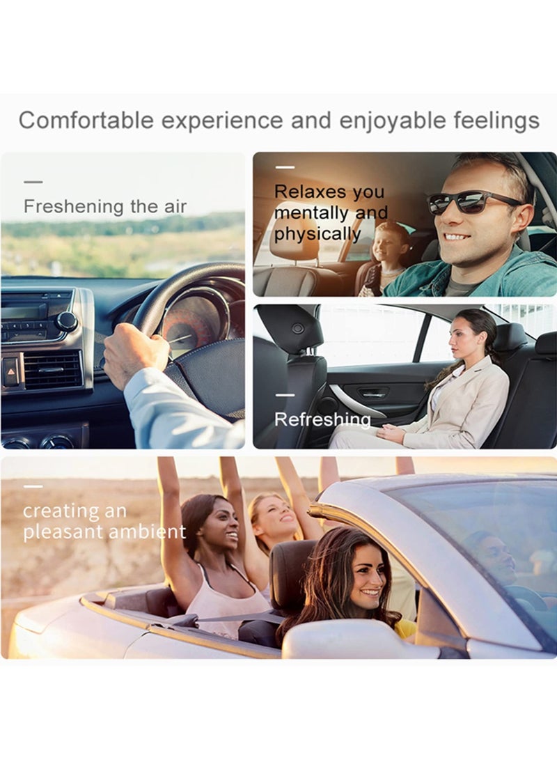 Aroma AROMA Car Air Freshener X Shape Mukhallat – Premium Long-Lasting Fragrance Vent Clip for Cars, Sleek Brown Design, Easy to Install, Ideal for Eliminating Odors and Creating a Luxurious In-Car Ambiance  - Image 5