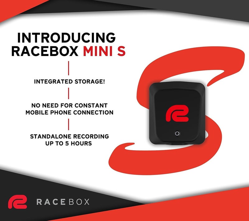 RACEBOX RACEBOX Mini S - Standalone GPS Based Performance Meter Box 25Hz - Car and Motorcycle Lap Timer and Drag Meter with Mobile App - Vehicle Racing Timing System - Image 2