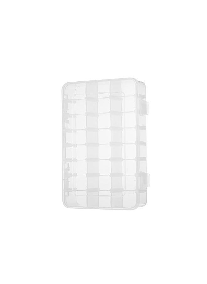 Lifcasual Plastic Jewelry Organizer Storage Box- 24 Grids  - Image 2