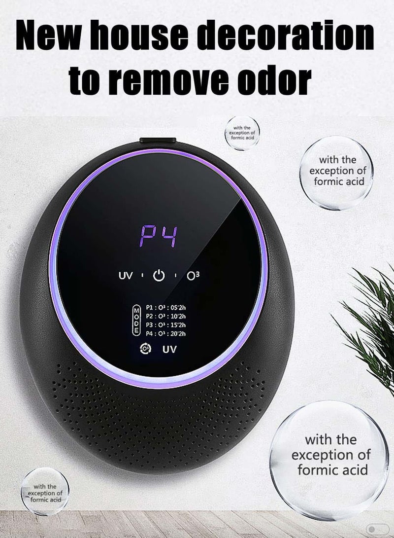 Excefore Smart Pet Smell Deodorizer, Ozone Machine Odor Removal, Portable Ozone Generator with 10,000mAh Battery, Odor Eliminator for Home , Room Deodorizer for Pets, Closet, Toilet - Image 5