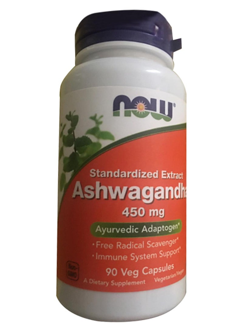 ناو فودز خلاصة اشواغاندا - 90 كبسولة - Image 1