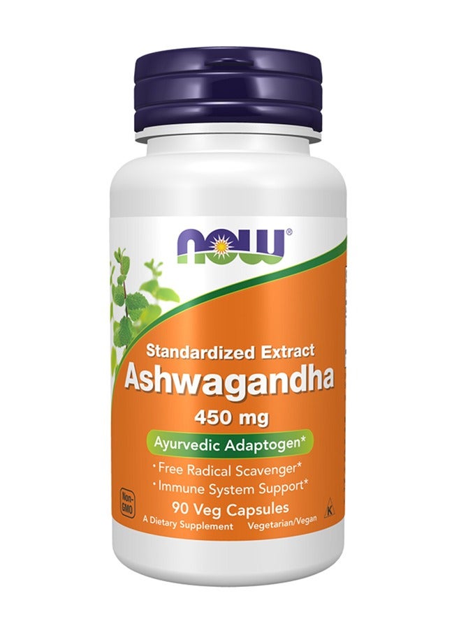 Now Foods Ashwagandha Extract - 90 Capsules - Image 1