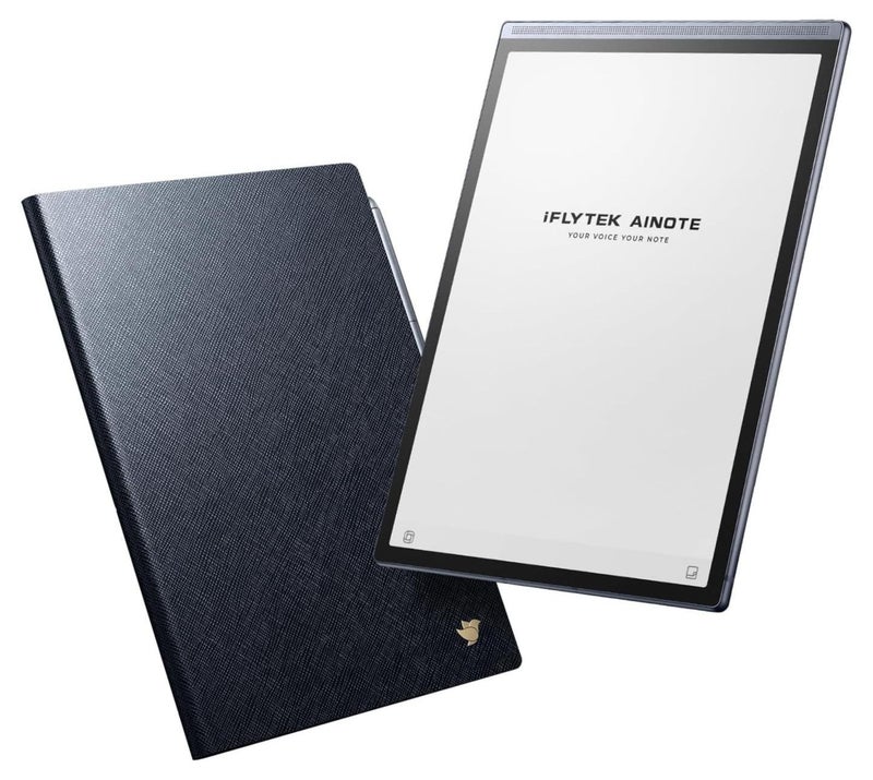 iFLYTEK حافظة واقية من جلد البولي يوريثان الفاخر لجهاز iFLYTEK AINOTE AIR2 - غطاء نحيف وخفيف الوزن لجهاز لوحي بالحبر الإلكتروني مقاس 8.2 بوصة، متين ومقاوم للماء والغبار - Image 1