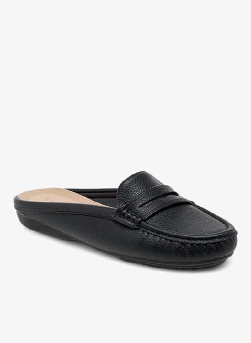 Le Confort Women Textured Slip-On Mules with Cut-Out Detail - Image 2