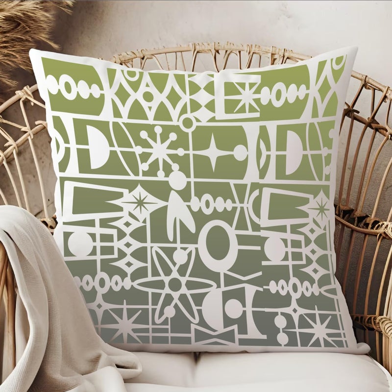 SUNVERSE Stencils for Crafts Reusable Texture Stencils Geometric Stencil for Painting on Wood Furniture Card Canvas Paper Scrapbook - Image 5