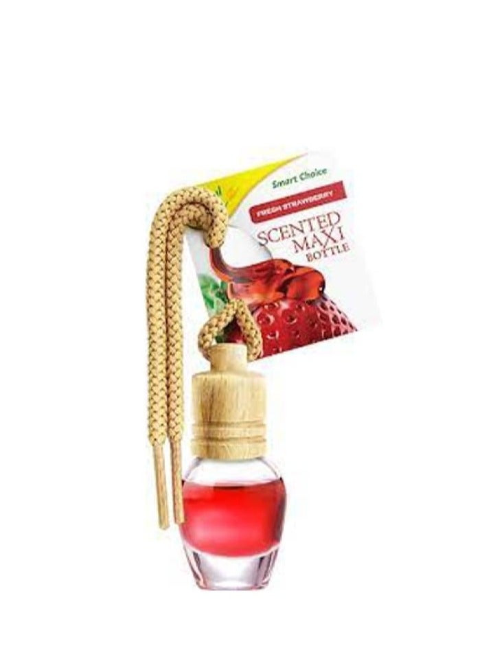 Rahal Car Perfume Diffuser Set of 4 Refillable 8ml Glass Bottles for Car Home Office Air Freshening - Image 2