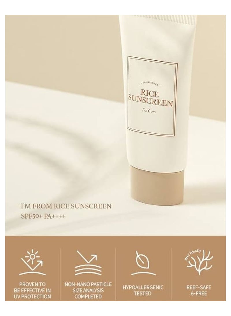 I'M FROM I'm from Rice Sunscreen 50ml‏  - Image 2