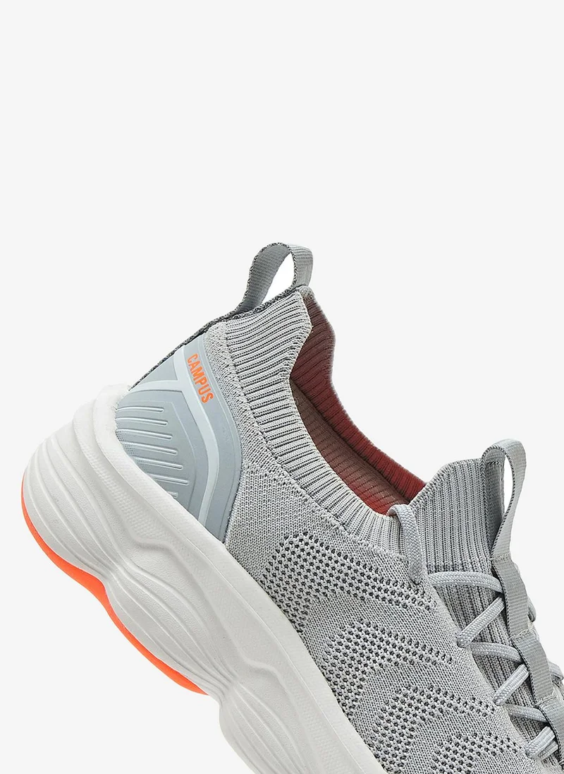 Campus  Men Falko Memory Tech Lite Slip-On Walking Shoes-Grey for Men | Best Price UAE