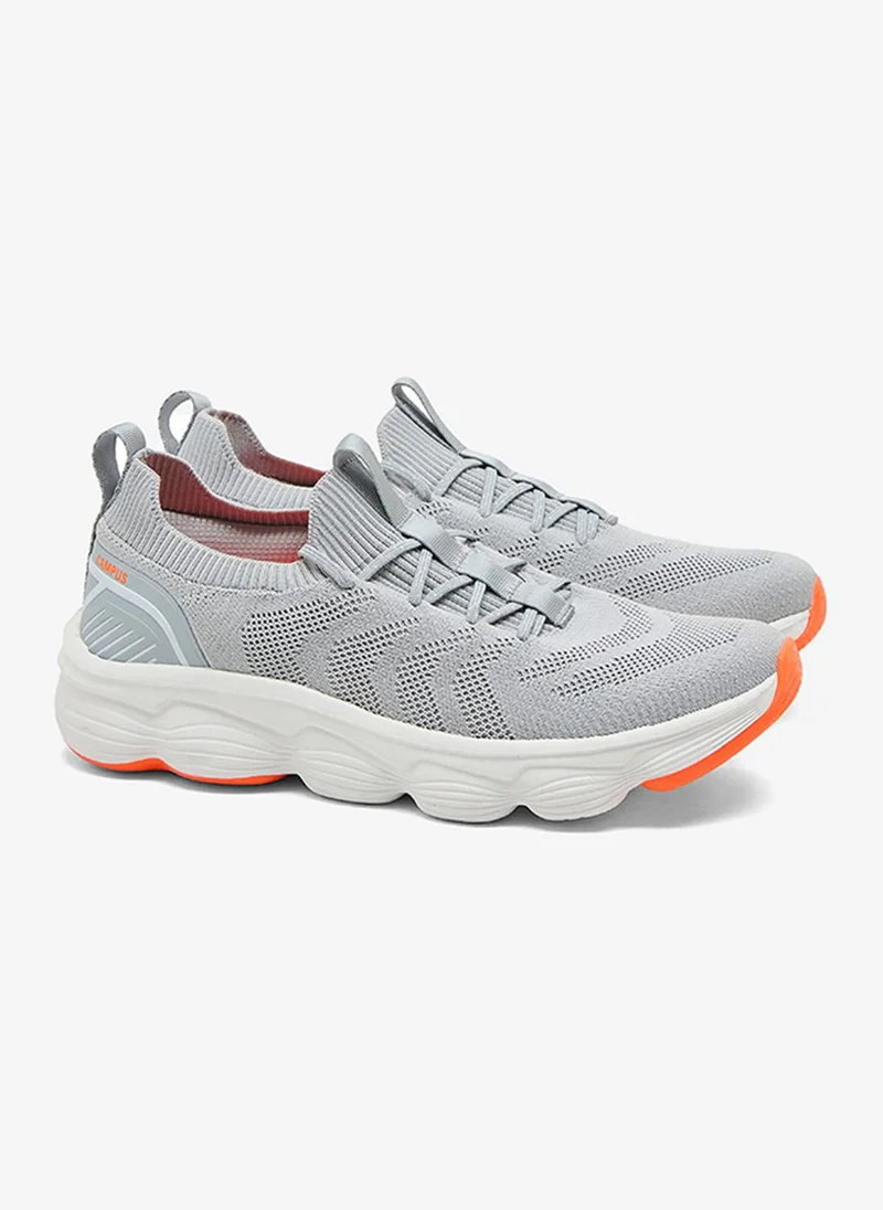 Campus  Men Falko Memory Tech Lite Slip-On Walking Shoes-Grey for Men | Best Price UAE