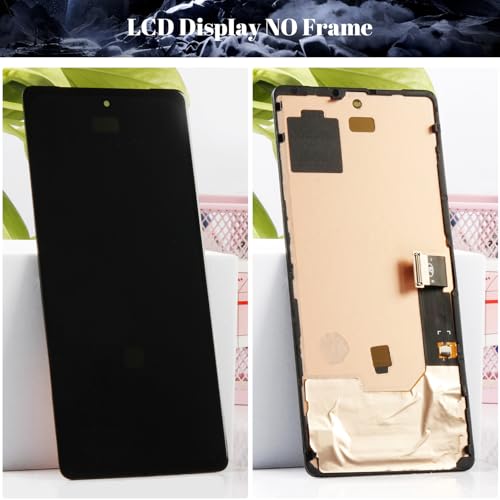 SRJTEK OLED for Google Pixel 7 Screen Replacement for Google Pixel 7 LCD Digitizer Repair Kits for Google Pixel 7 GVU6C GQML3 Display Touch Screen Assembly Replacement with Frame (with Fingerprint) - Image 3