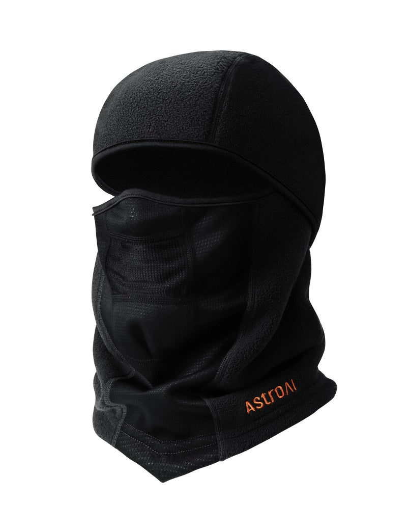 AstroAI Balaclava Ski Mask Winter Fleece Thermal Face Mask Cover for Men Women Warmer Windproof Breathable Cold Weather Gear for Skiing Outdoor Work Motorcycling Snowboarding BlackM 21523 - Image 3