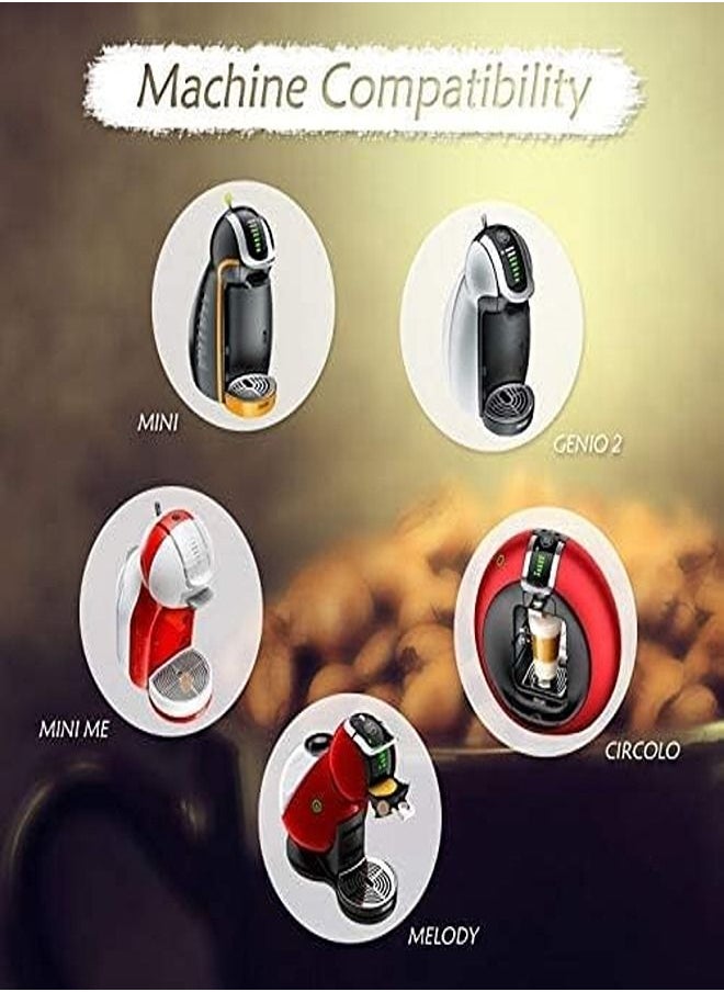 THE PACK 2 pieces Espresso Coffee reusable Filters - for Dolce Gusto Refillable Plastic Coffee Capsules Compatible with Espresso capsules machines  - Image 3