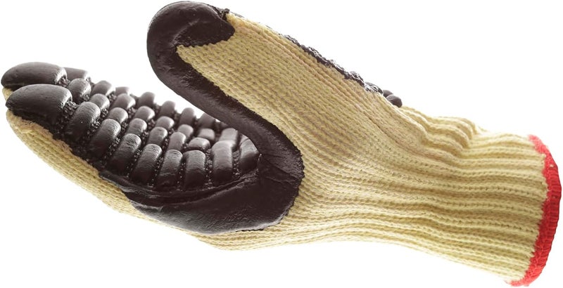 Impacto VI4740 Blade Anti-Vibration Anti Slash Glove, Yellow, Medium - Image 3