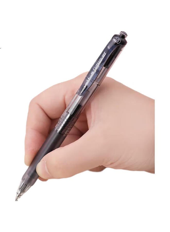 Uni-Ball Umn-105 Retractable Black Gel Pen 0.5Mm - Pack Of 3 - Image 1