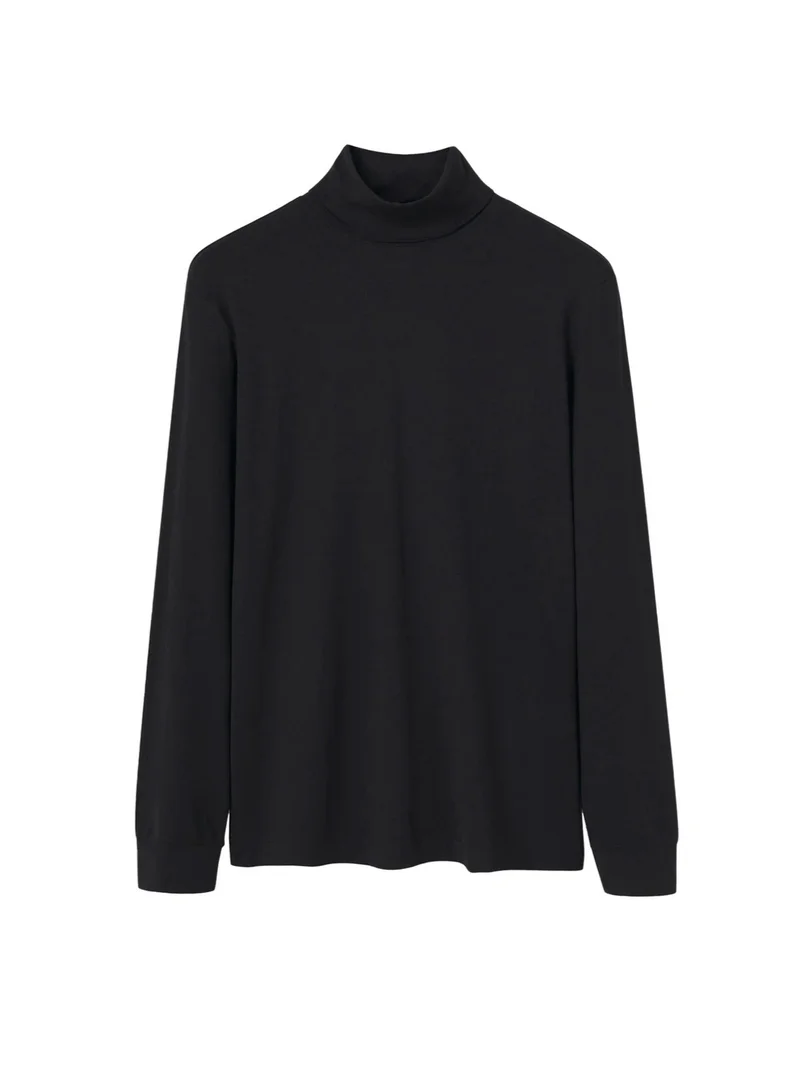 Mango Man Turtle Neck T-Shirt